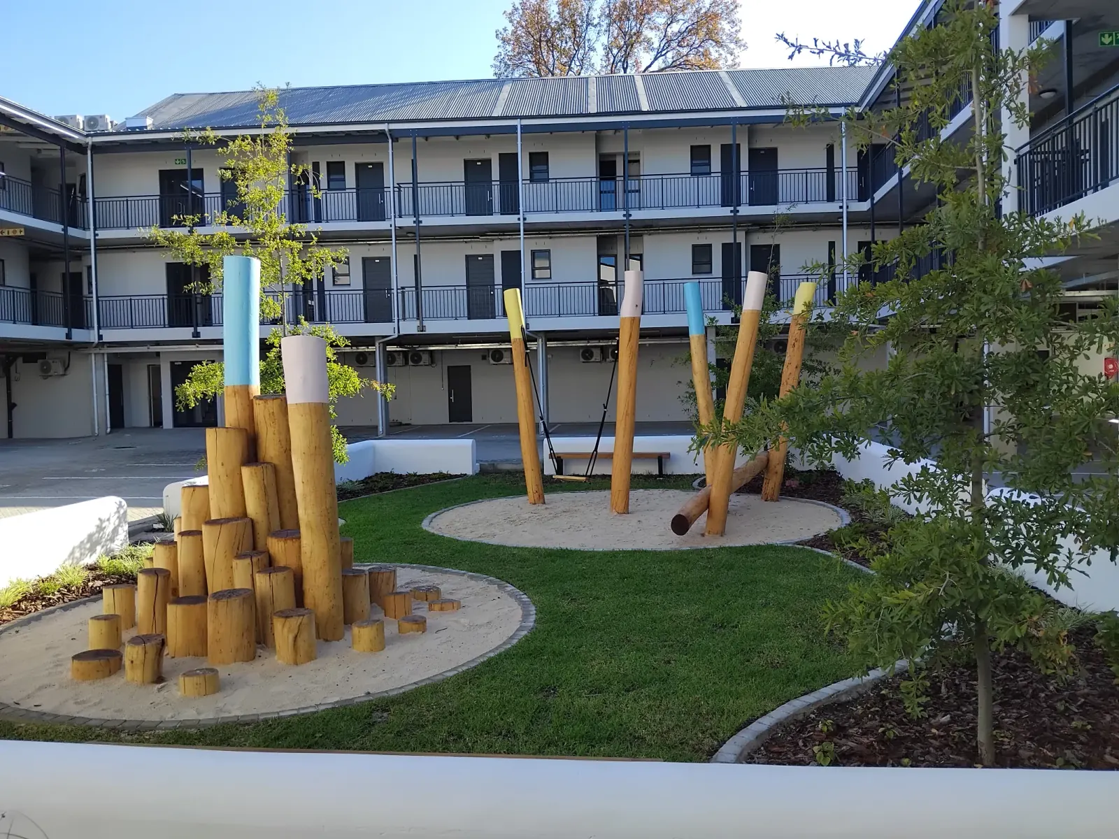 Professional Landscape Installation in Cape Town - completed Silvertree landscape